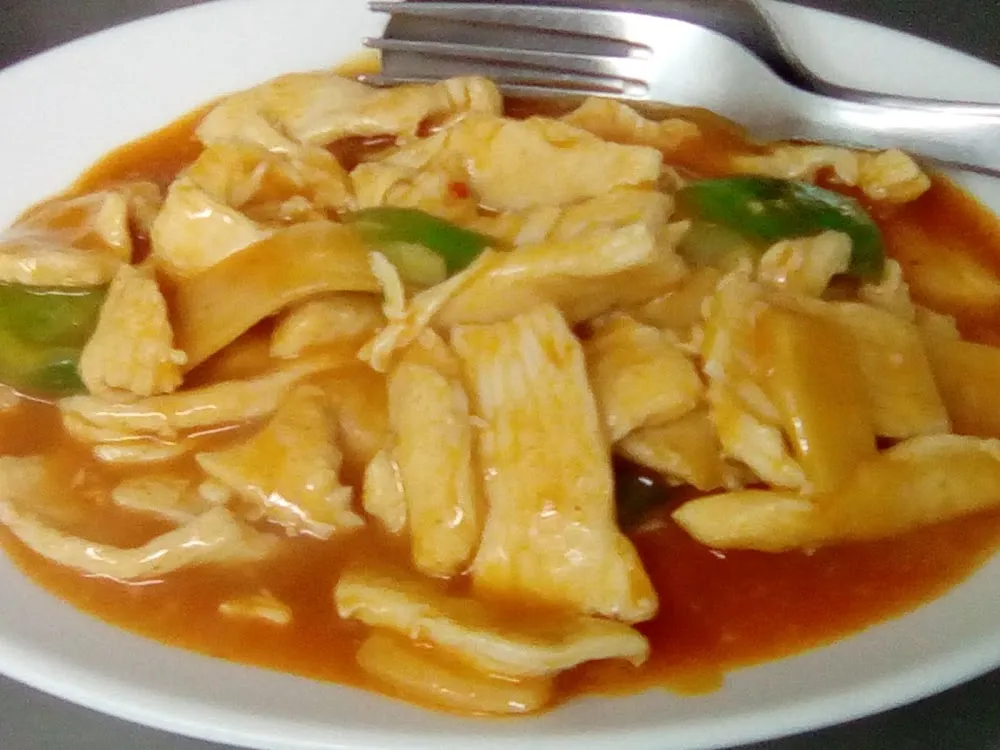 Poulet Sauce Sate